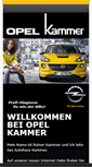 Mobile Screenshot of opel-kammer.de